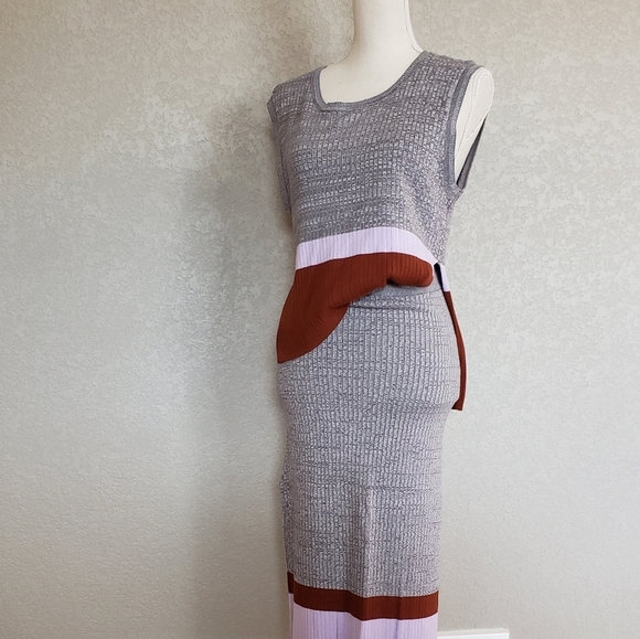 Free people knit set ribbed skirt and tank top - Picture 6 of 11